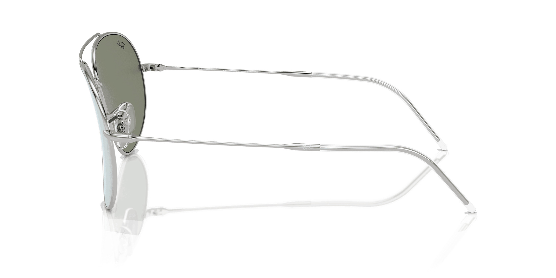 [Silver Lenses, Polished Silver Frame]