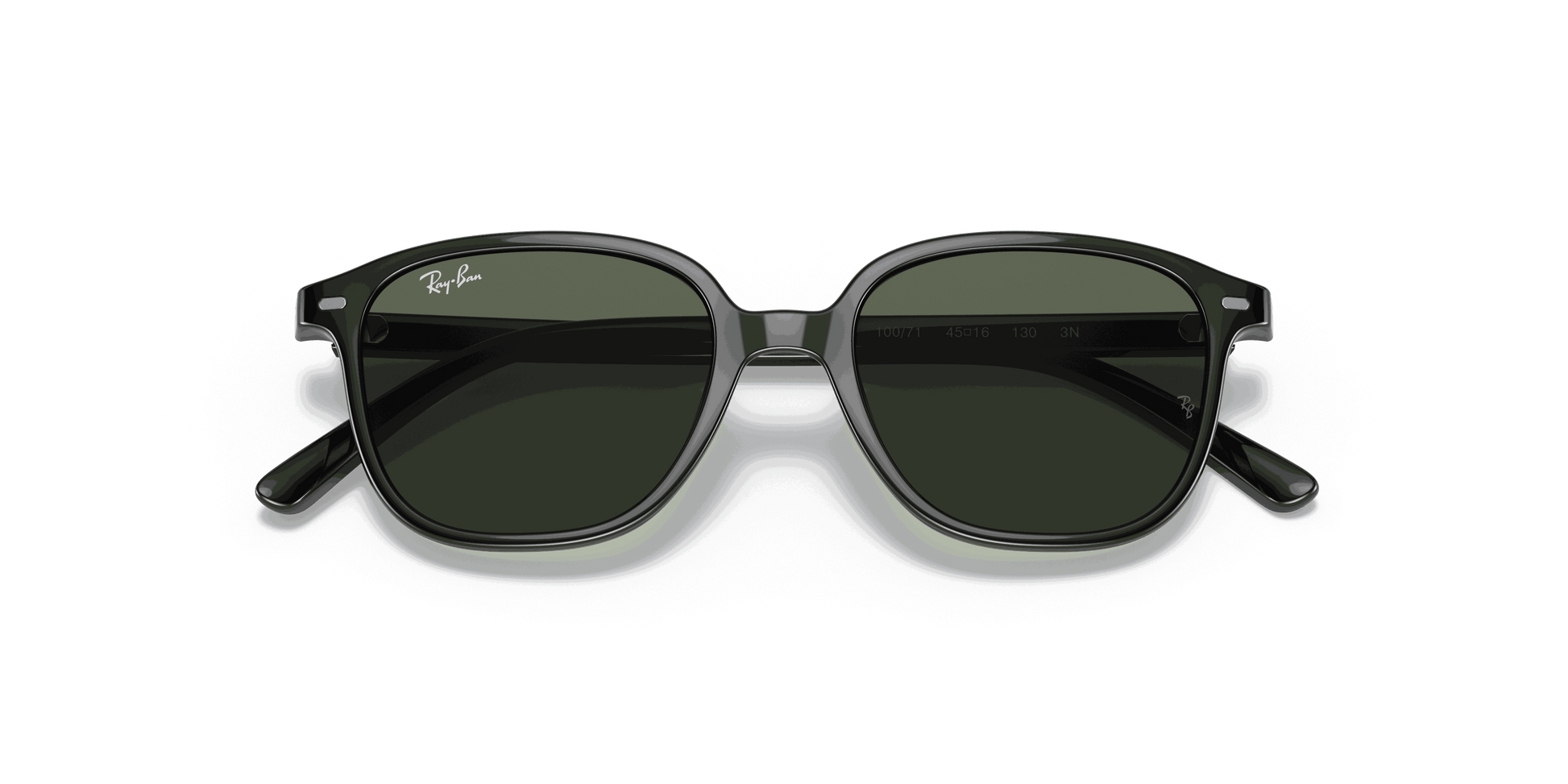 [Dark Green Lenses, Polished Black Frame]