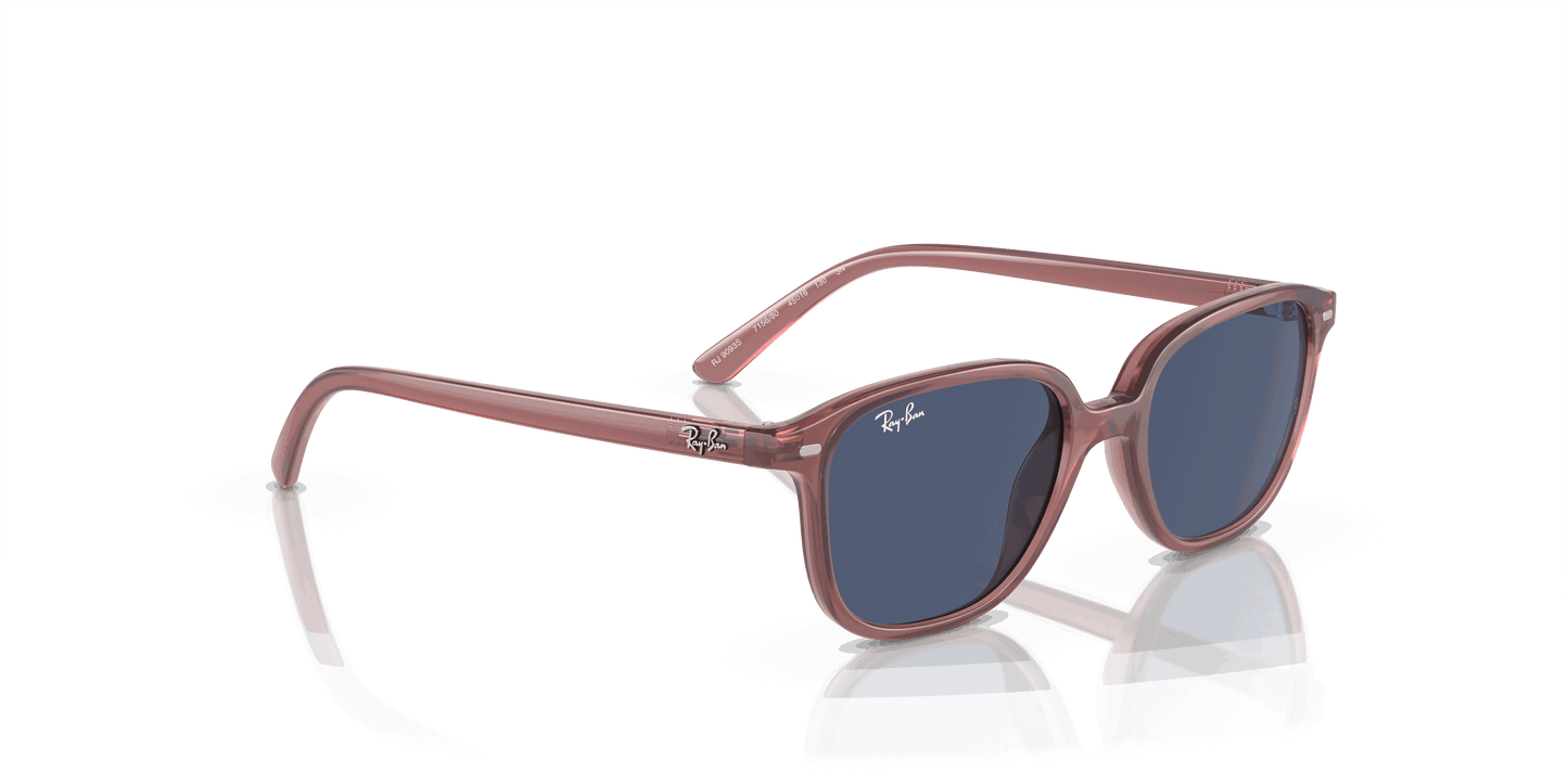 [Dark Blue Lenses, Polished Opal Pink Frame]