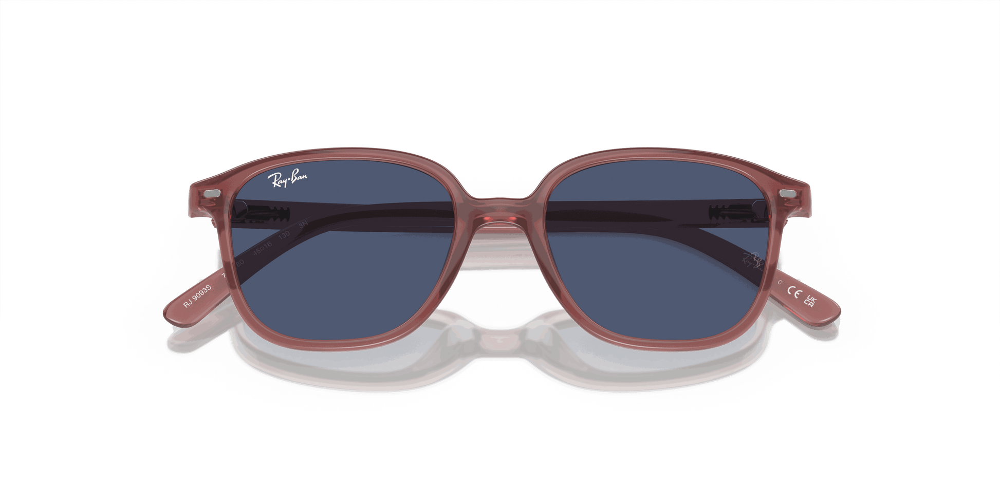 [Dark Blue Lenses, Polished Opal Pink Frame]