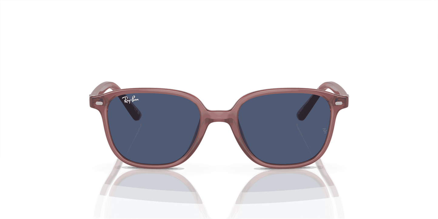 [Dark Blue Lenses, Polished Opal Pink Frame]