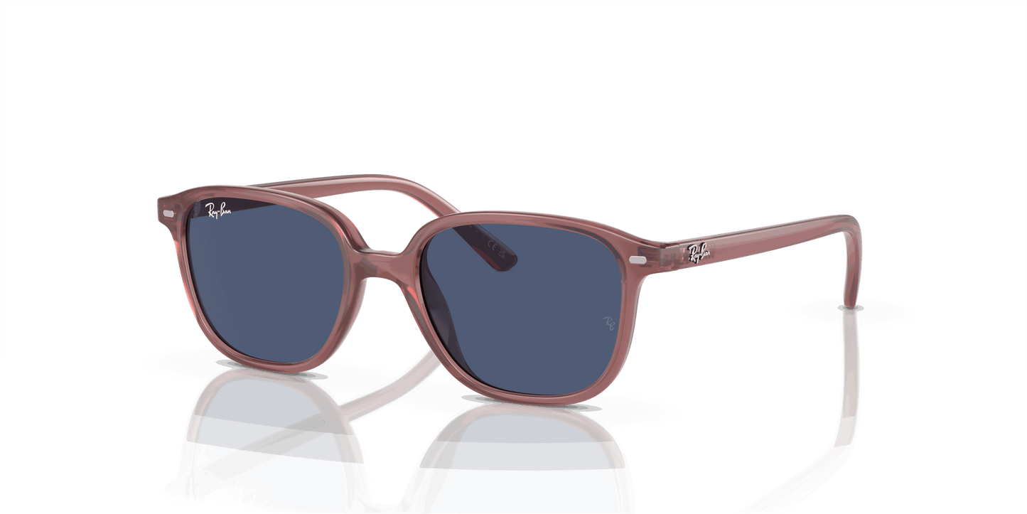 [Dark Blue Lenses, Polished Opal Pink Frame]