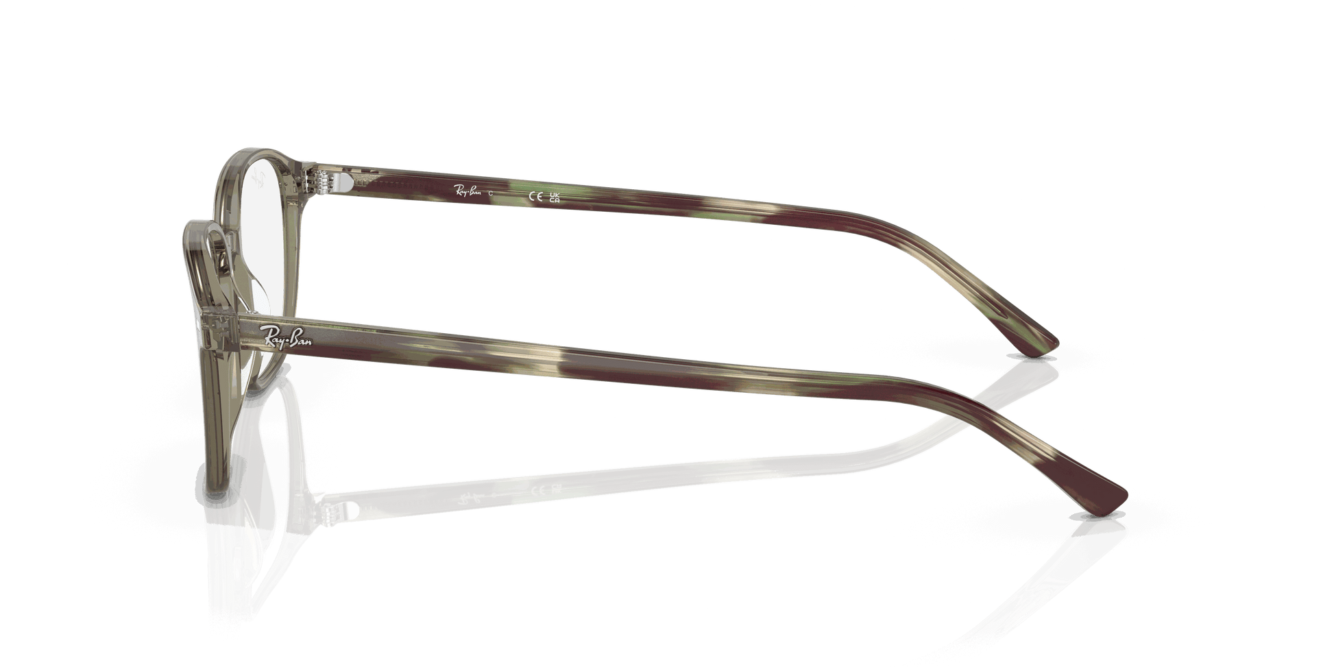 [Clear Lenses, Polished Transparent Green Frame]