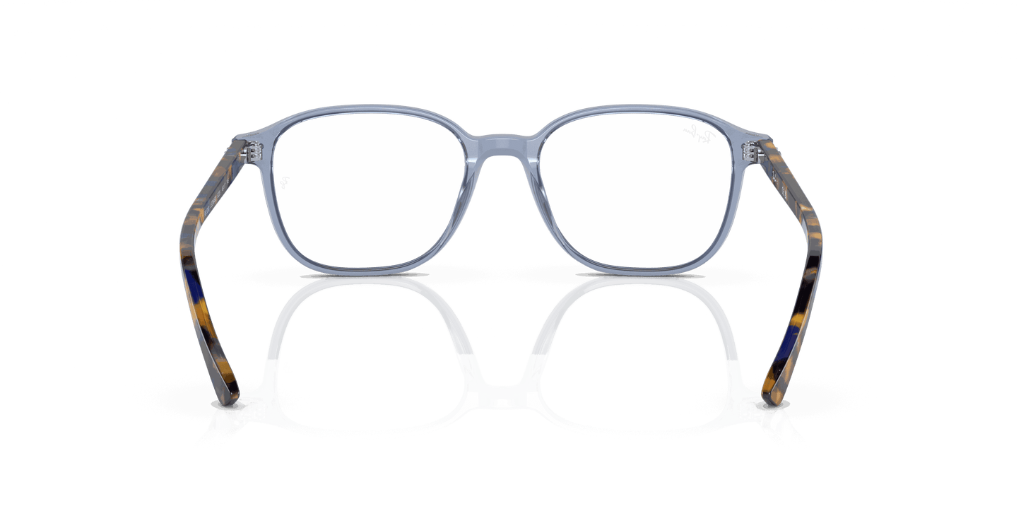 [Clear Lenses, Polished Transparent Blue Frame]