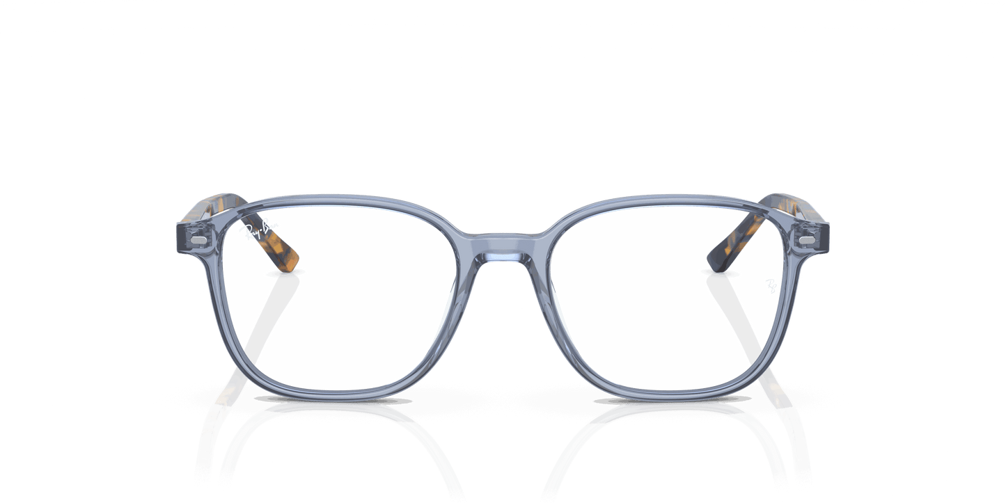 [Clear Lenses, Polished Transparent Blue Frame]