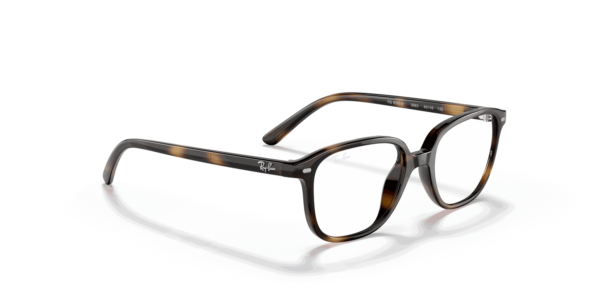 [Clear Lenses, Polished Havana Frame]