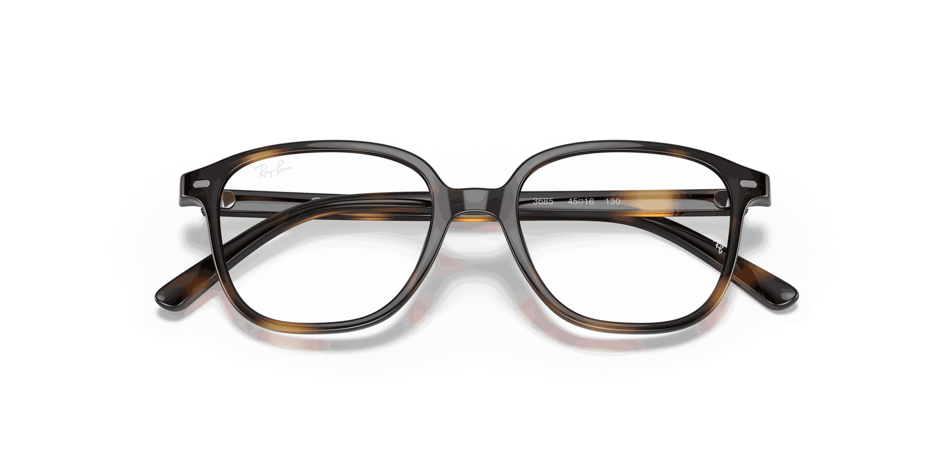 [Clear Lenses, Polished Havana Frame]