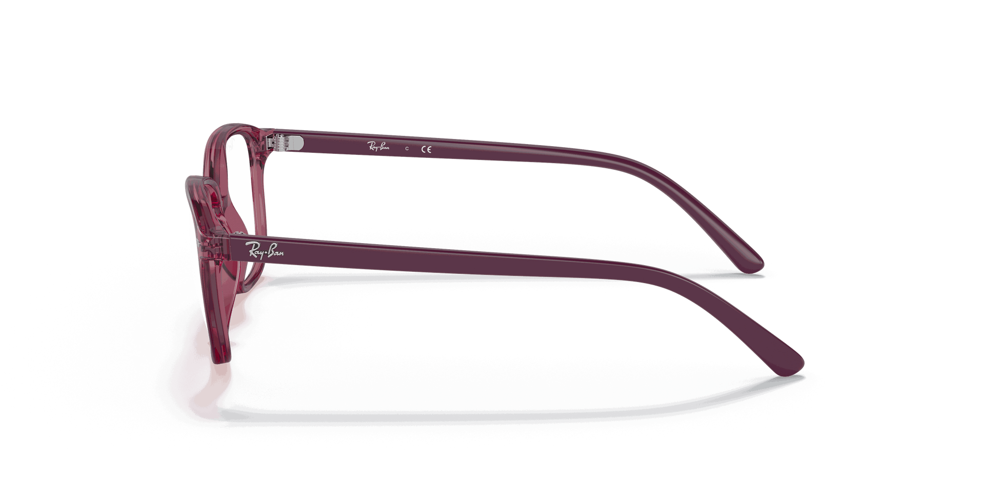 [Clear Lenses, Polished Transparent Pink Frame]