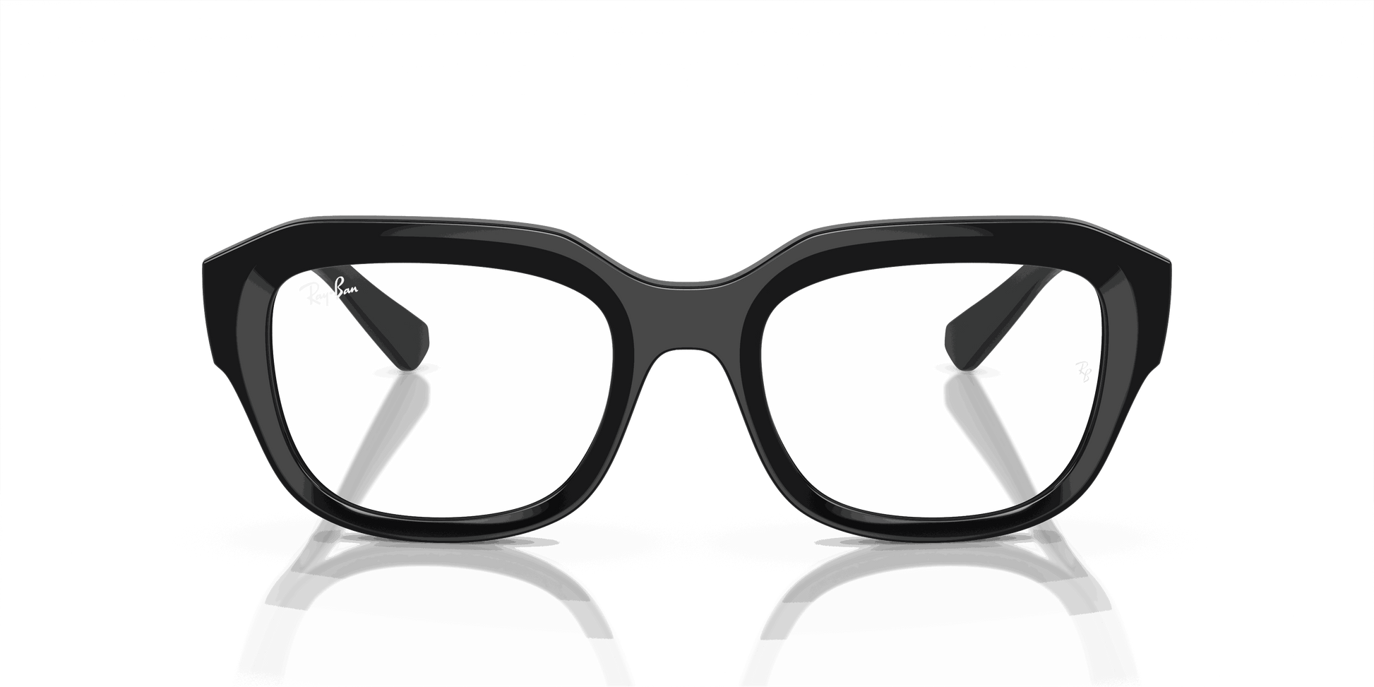 [Demo Lens Lenses, Polished Black Frame]