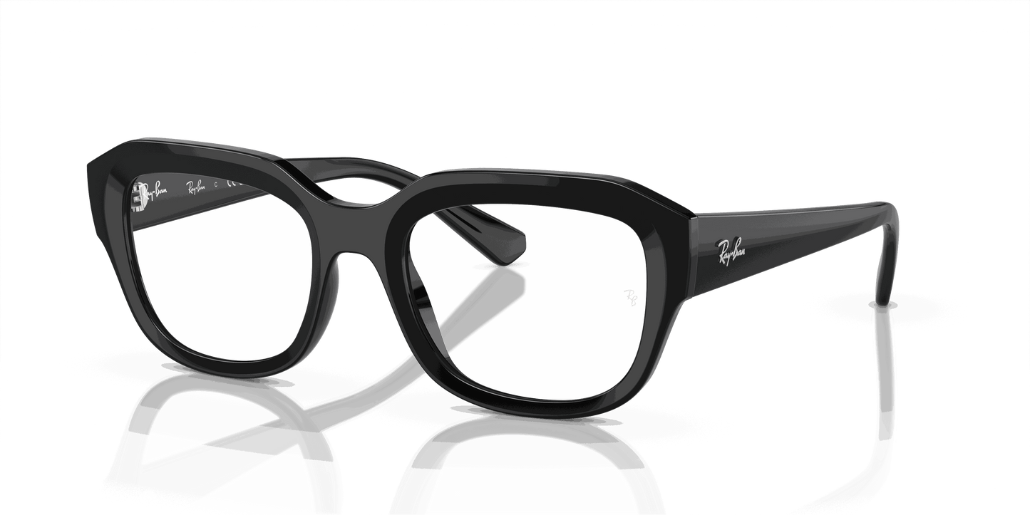 [Demo Lens Lenses, Polished Black Frame]