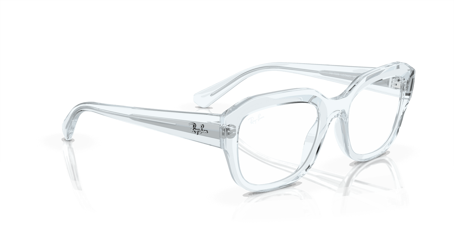 [Clear Lenses, Polished Transparent Light Blue Frame]