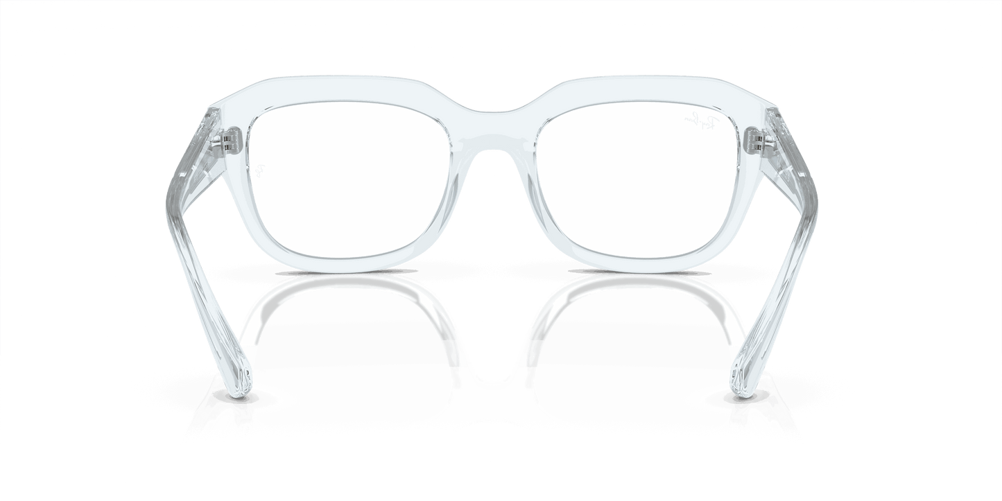 [Clear Lenses, Polished Transparent Light Blue Frame]