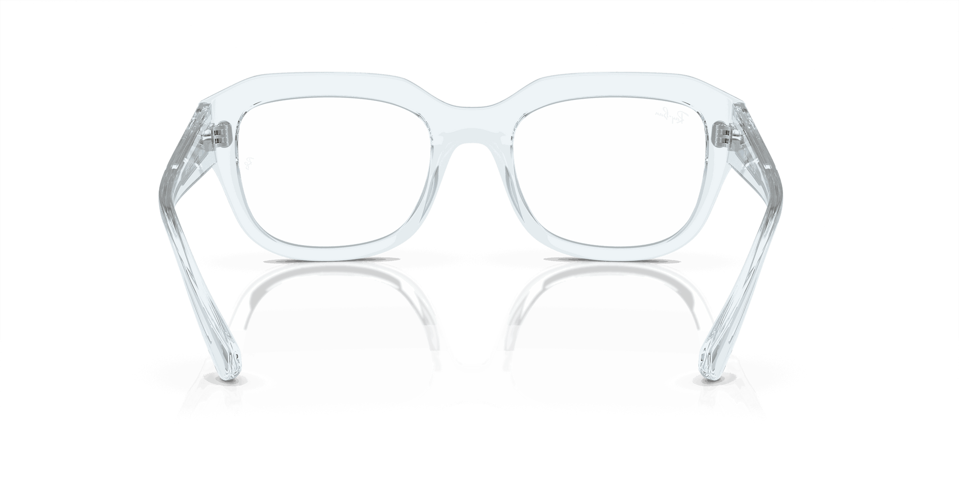 [Clear Lenses, Polished Transparent Light Blue Frame]
