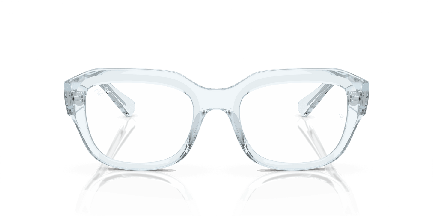 [Clear Lenses, Polished Transparent Light Blue Frame]