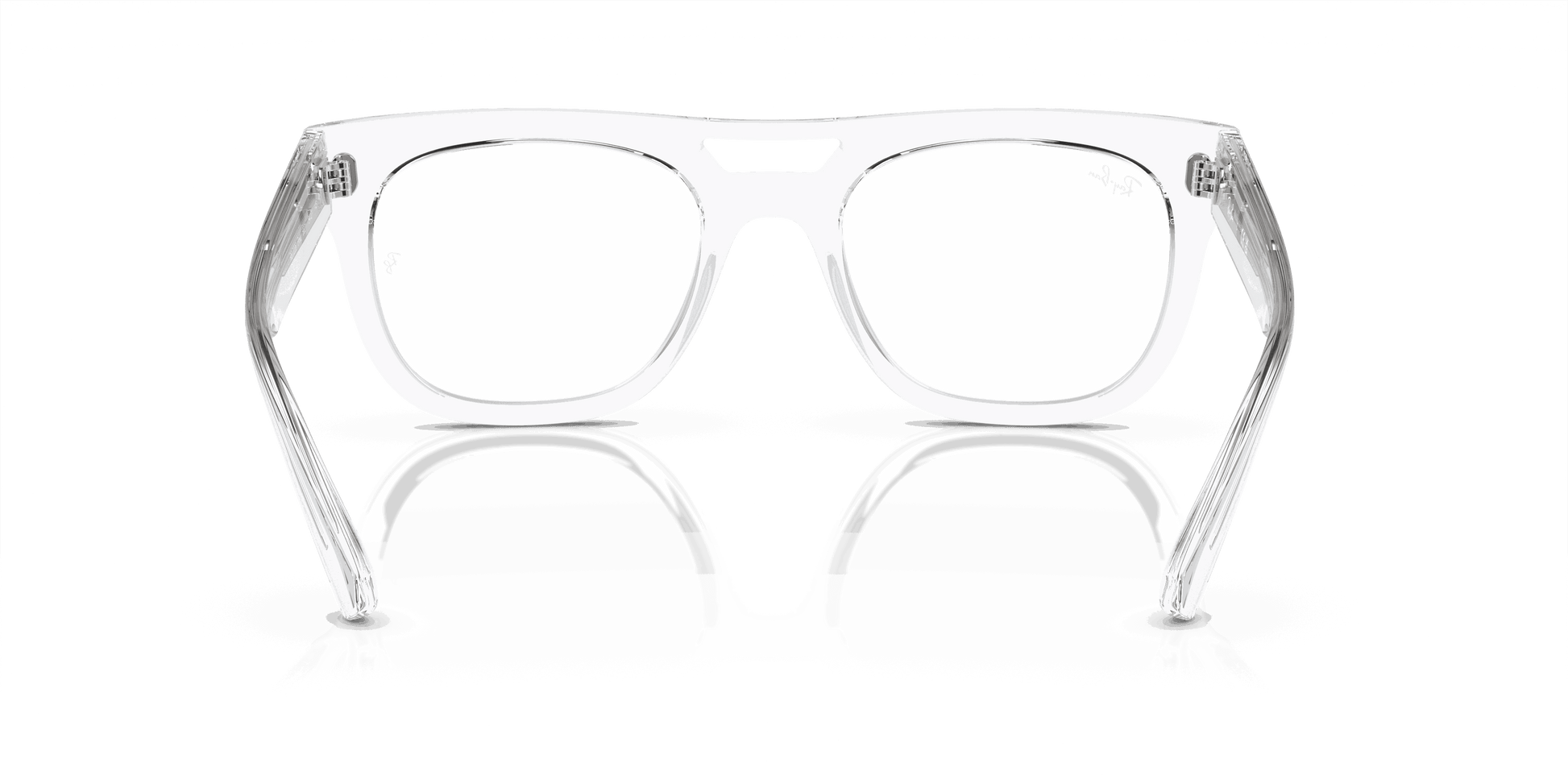 [Demo Lens Lenses, Polished Transparent Frame]