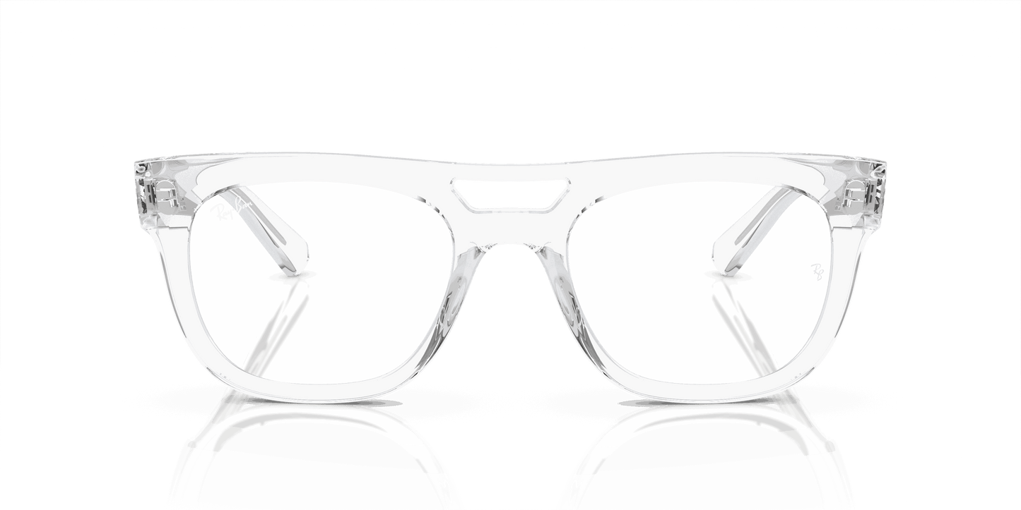 [Demo Lens Lenses, Polished Transparent Frame]