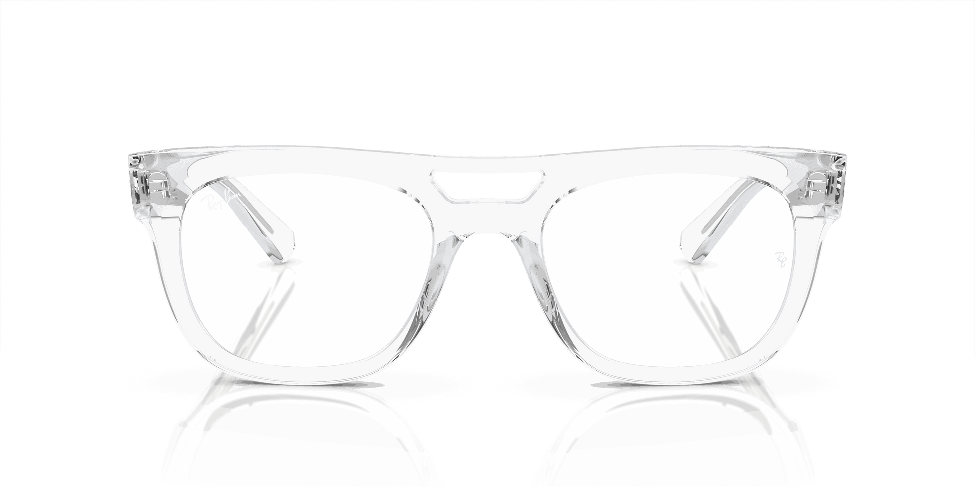 [Demo Lens Lenses, Polished Transparent Frame]