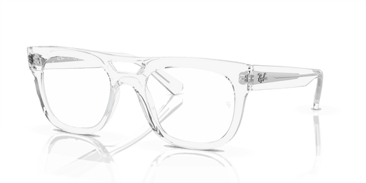 [Demo Lens Lenses, Polished Transparent Frame]
