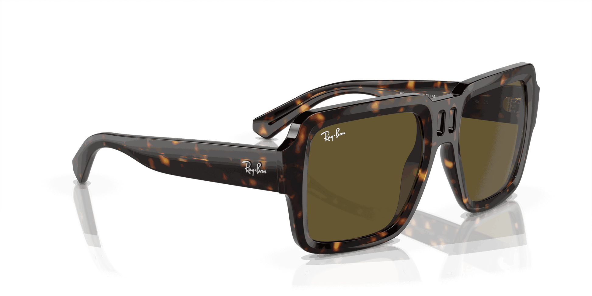 [Dark Brown Lenses, Polished Havana Frame]