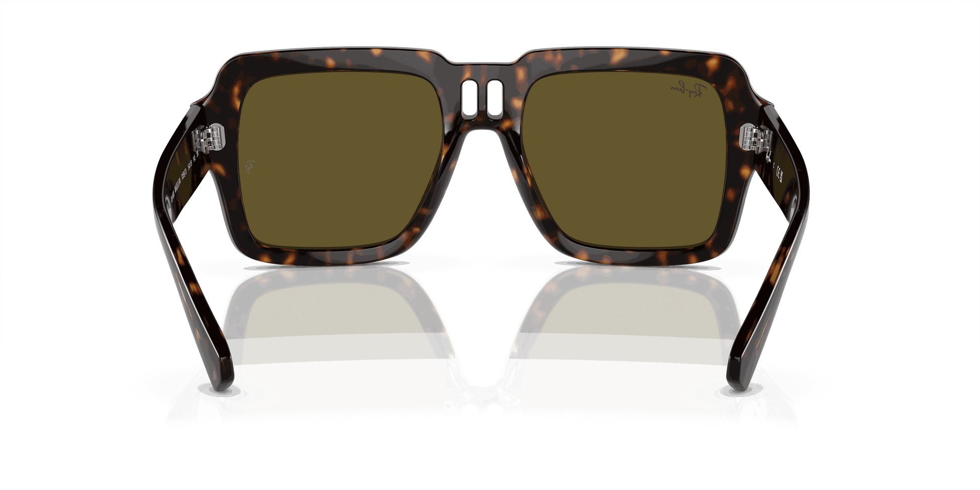 [Dark Brown Lenses, Polished Havana Frame]