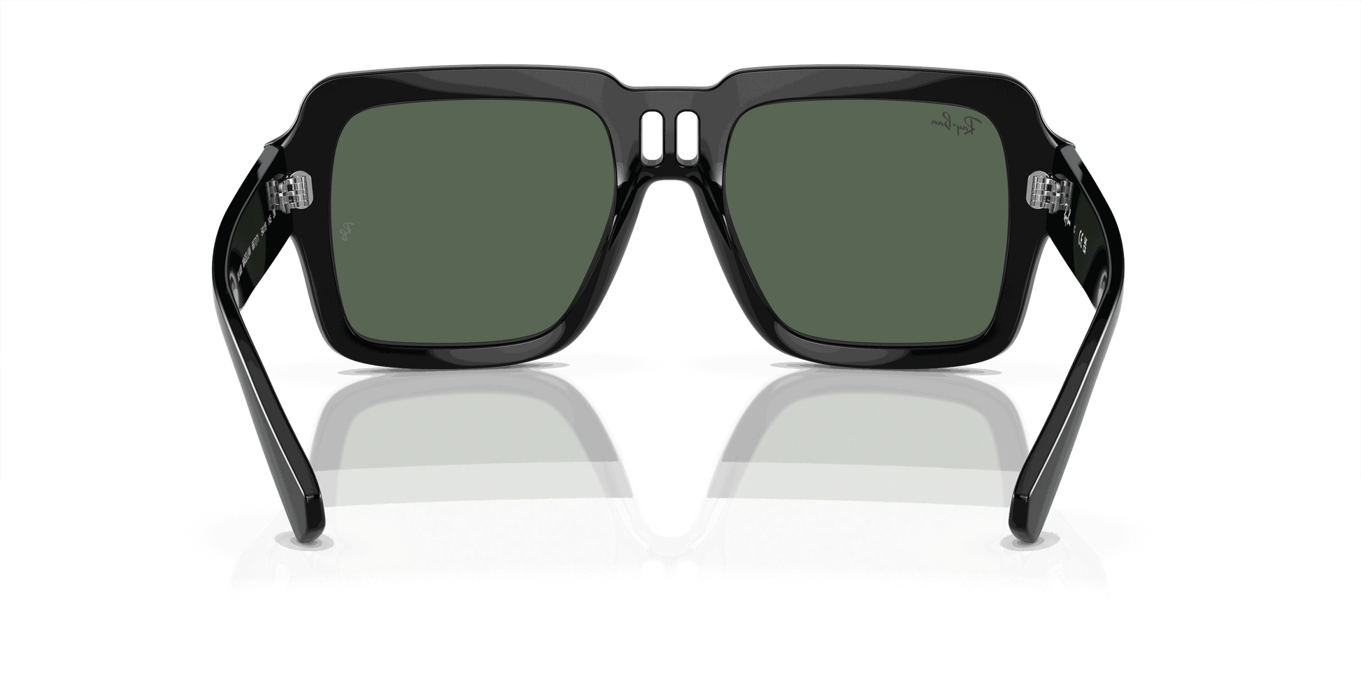 [Dark Green Lenses, Polished Black Frame]