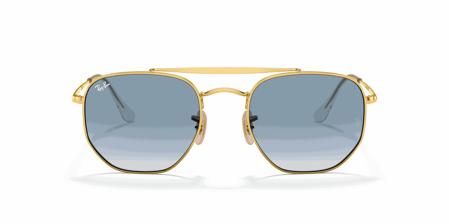 [Light Blue Lenses, Polished Arista Gold Frame]