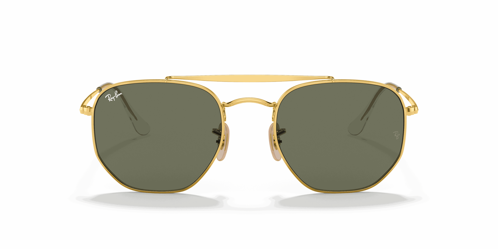 [G-15 Green Lenses, Polished Arista Gold Frame]