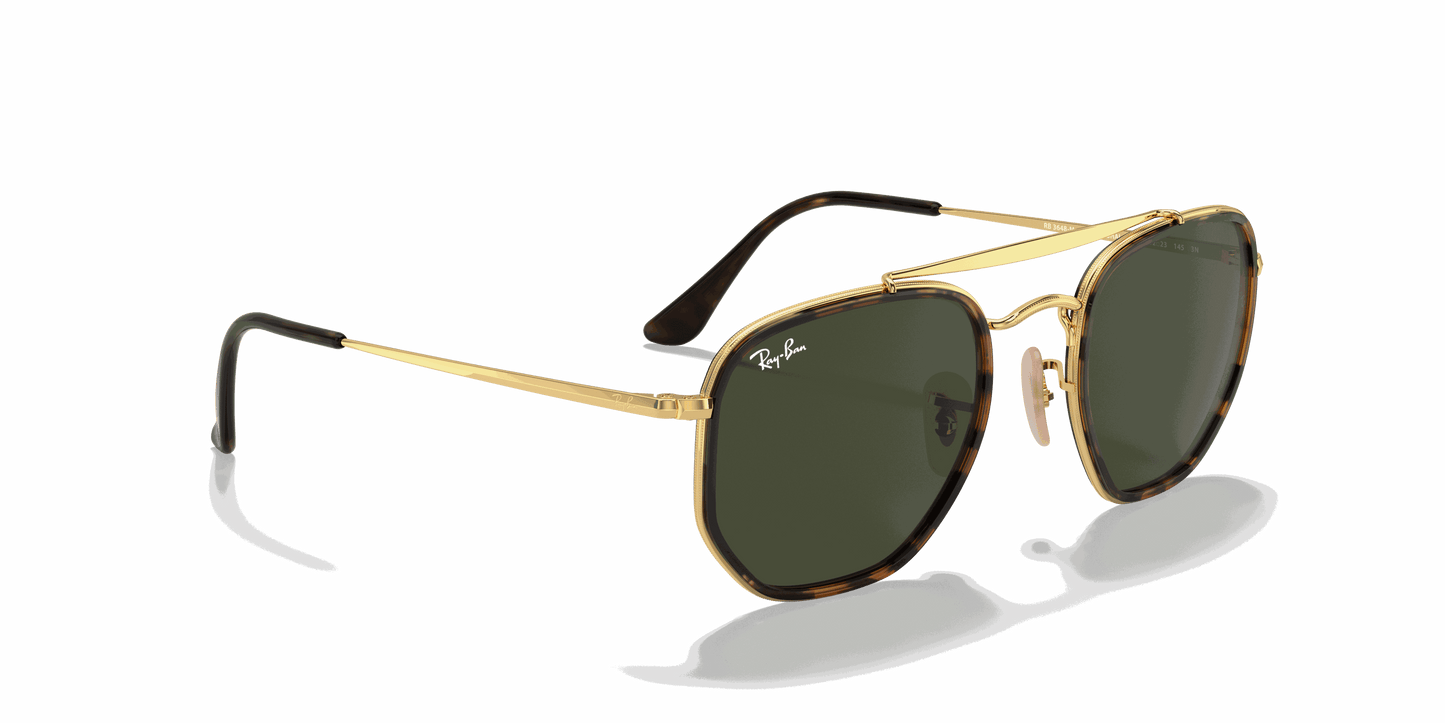 [G-15 Green Lenses, Polished Arista Gold Frame]