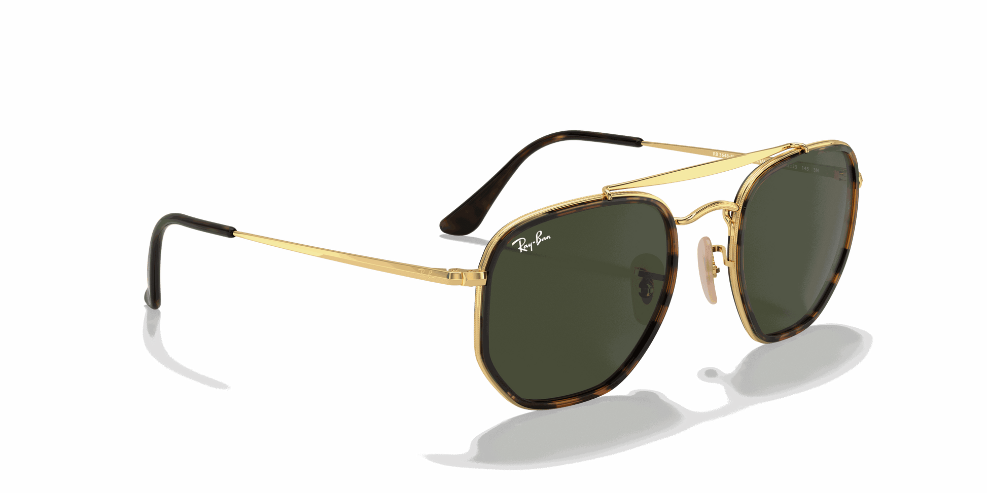 [G-15 Green Lenses, Polished Arista Gold Frame]