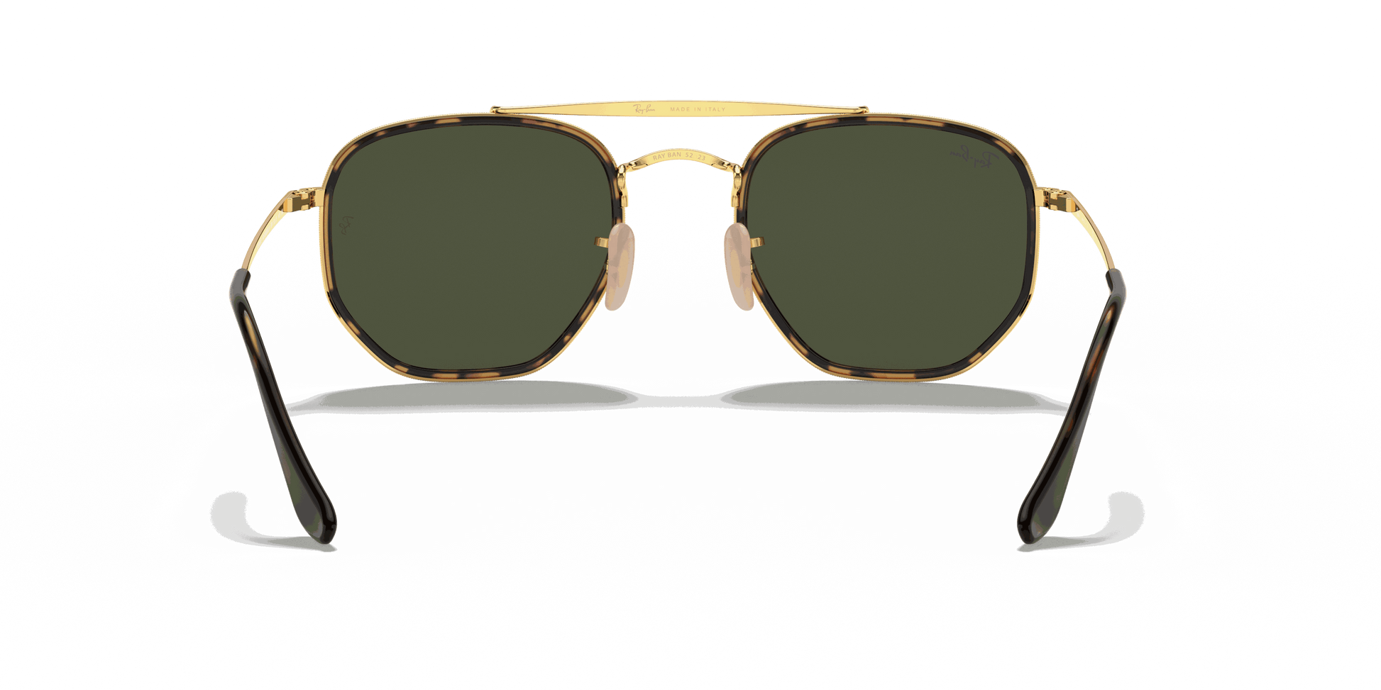 [G-15 Green Lenses, Polished Arista Gold Frame]