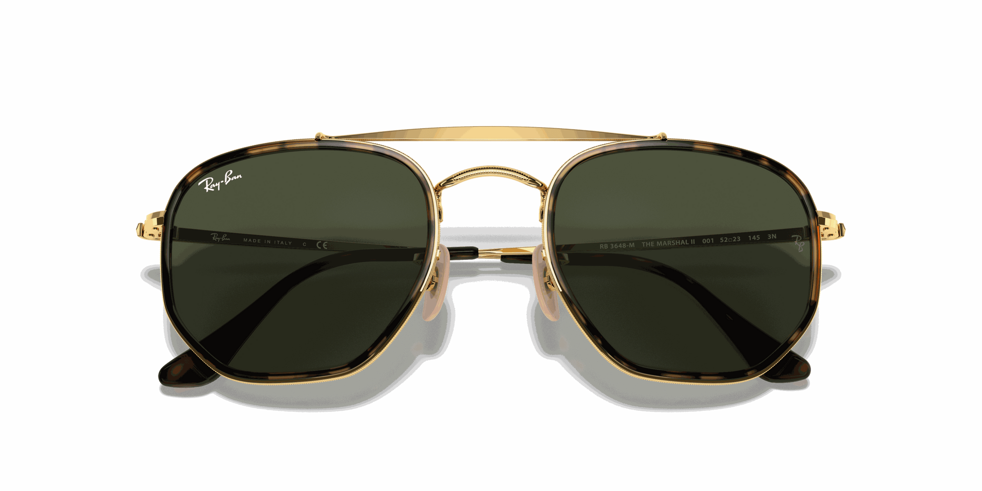[G-15 Green Lenses, Polished Arista Gold Frame]