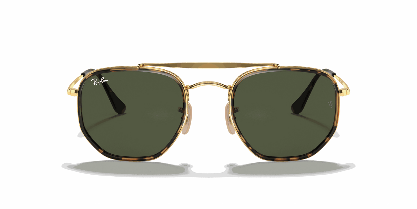 [G-15 Green Lenses, Polished Arista Gold Frame]