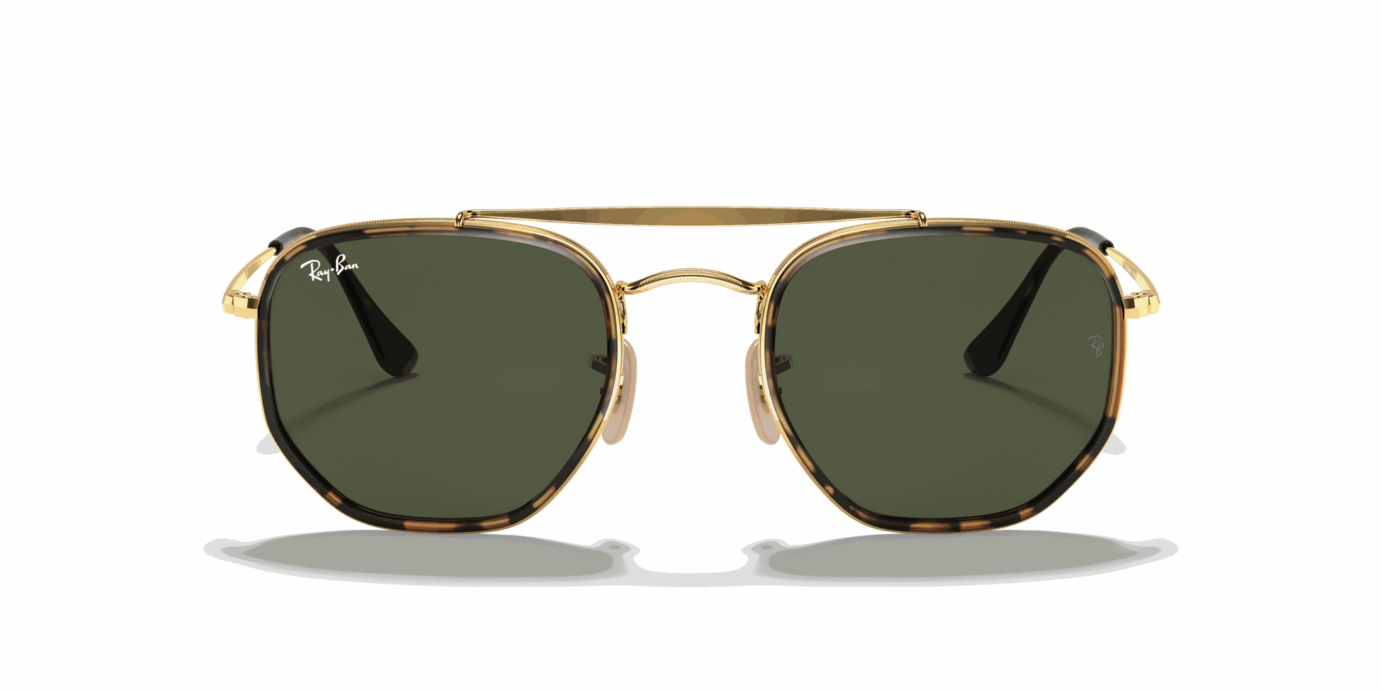 [G-15 Green Lenses, Polished Arista Gold Frame]