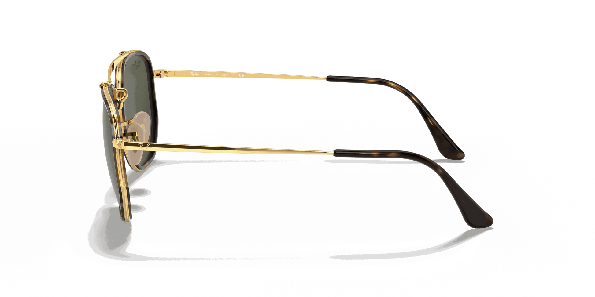 [G-15 Green Lenses, Polished Arista Gold Frame]