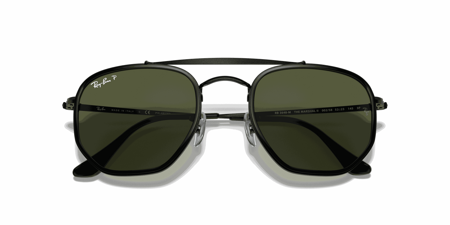 [G-15 Green Lenses, Polished Black Frame]