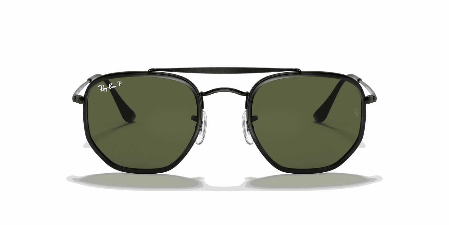 [G-15 Green Lenses, Polished Black Frame]