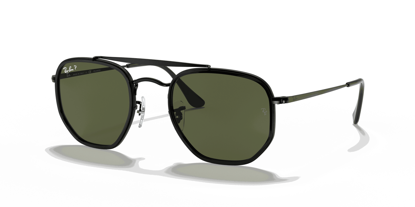 [G-15 Green Lenses, Polished Black Frame]