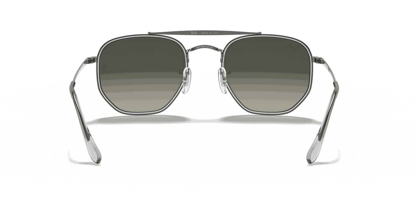 [Grey Gradient Lenses, Polished Gunmetal Frame]