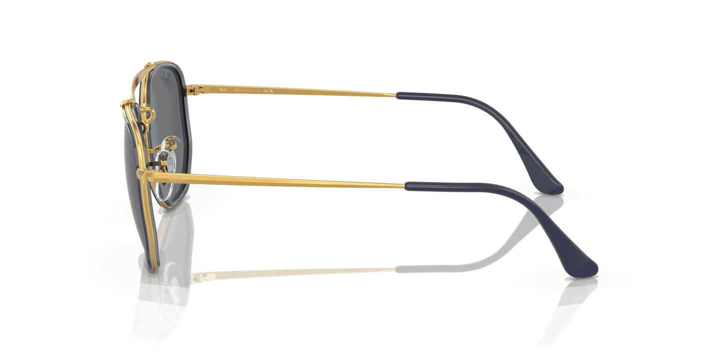 [Dark Grey Lenses, Polished Gold Frame]