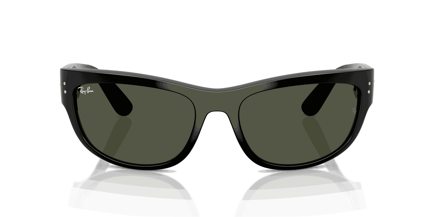 [G-15 Green Lenses, Polished Black Frame]