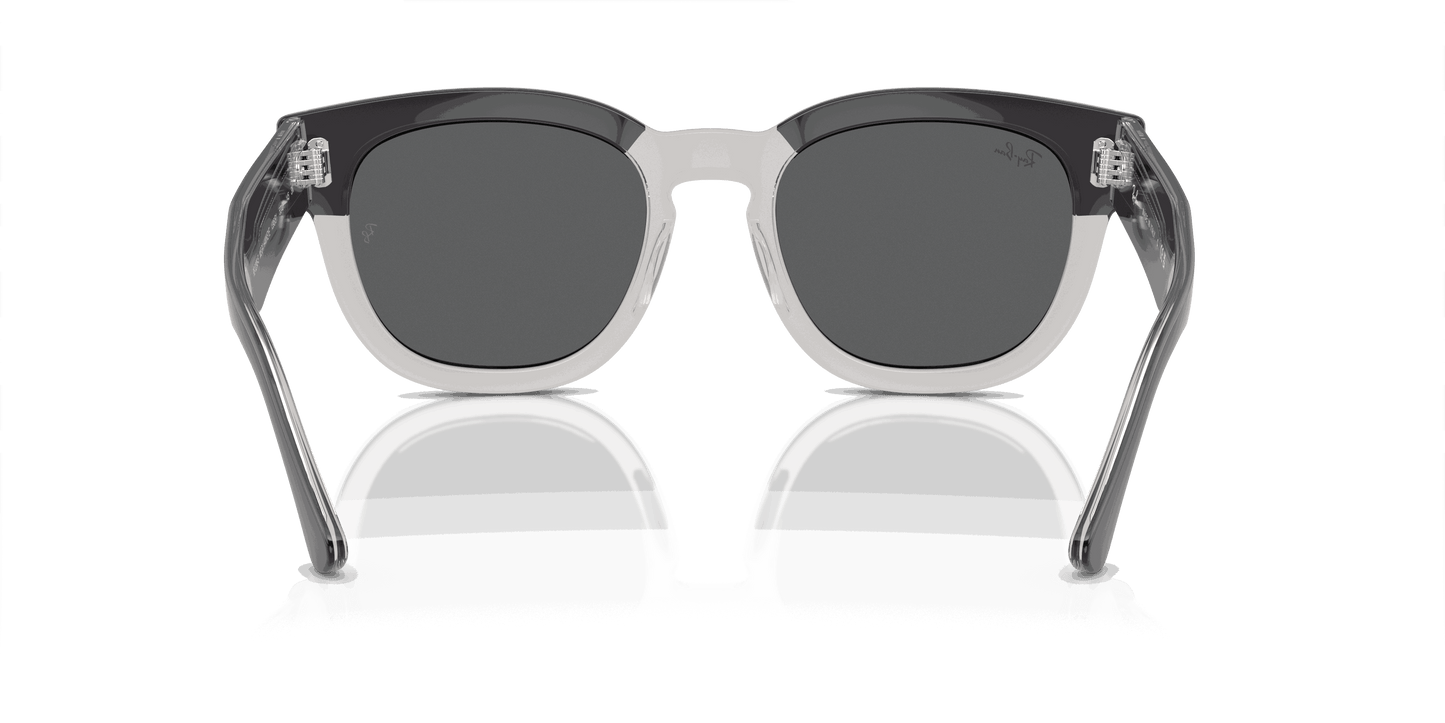 [Dark Grey Lenses, Polished Dark Grey On Transparent Grey Frame]