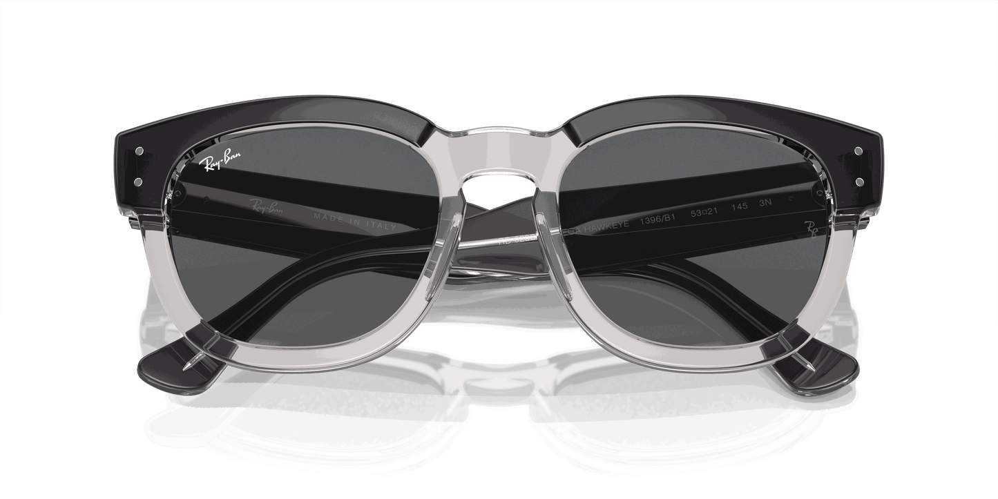 [Dark Grey Lenses, Polished Dark Grey On Transparent Grey Frame]