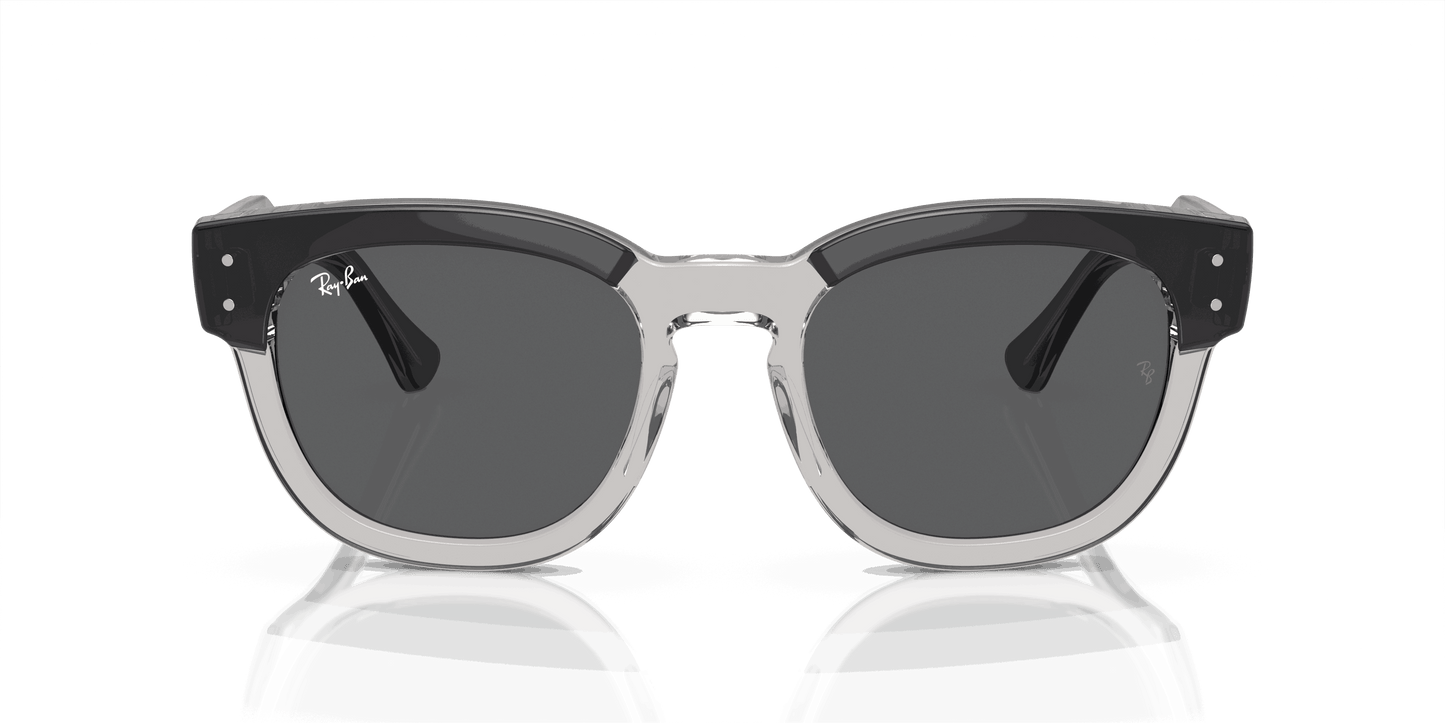 [Dark Grey Lenses, Polished Dark Grey On Transparent Grey Frame]