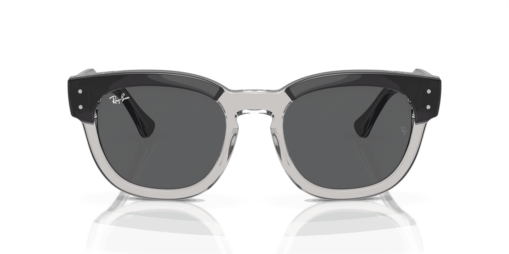 [Dark Grey Lenses, Polished Dark Grey On Transparent Grey Frame]