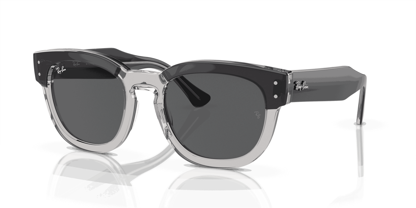 [Dark Grey Lenses, Polished Dark Grey On Transparent Grey Frame]