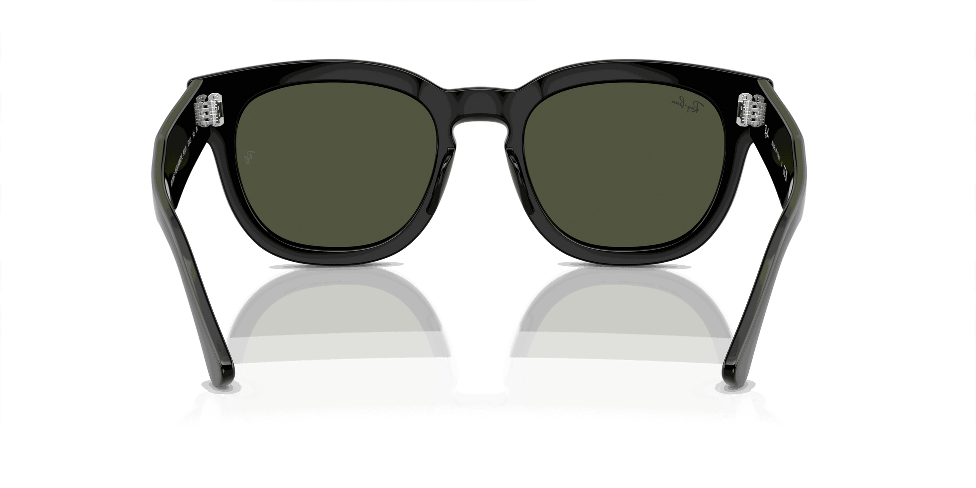 [Green Lenses, Polished Black Frame]