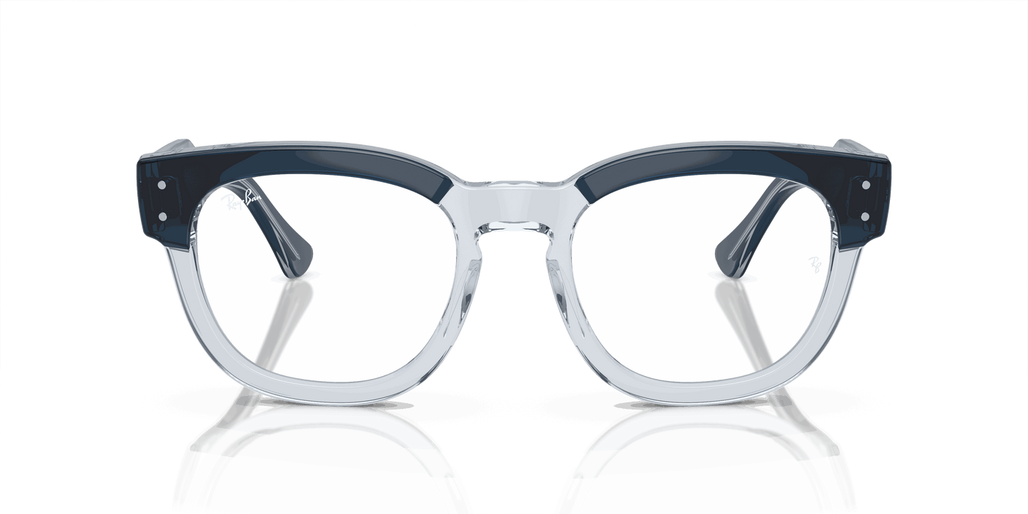 [Demo Lens Lenses, Polished Blue On Transparent Blue Frame]