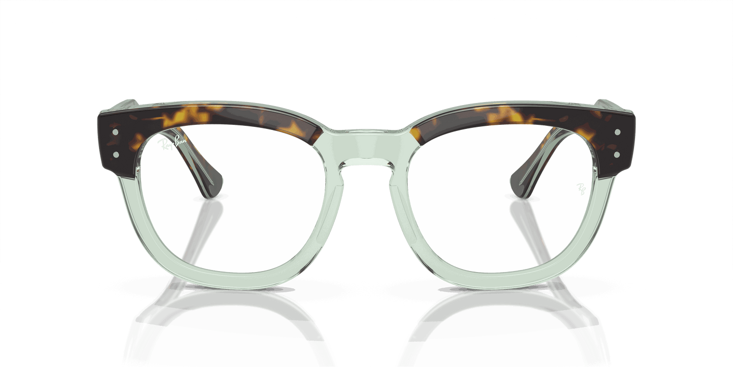 [Demo Lens Lenses, Polished Havana On Transparent Green Frame]