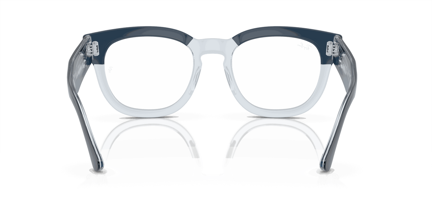 [Clear Lenses, Polished Blue On Transparent Blue Frame]