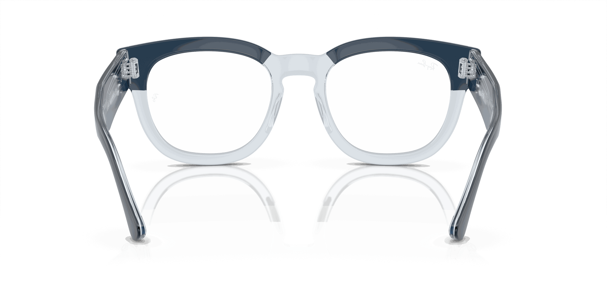 [Clear Lenses, Polished Blue On Transparent Blue Frame]